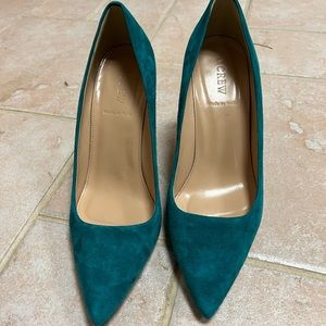 Jcrew Suede Heels